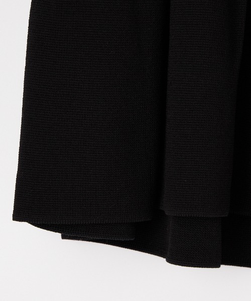 FRED PERRY（フレッドペリー）の「[FRED PERRY/フレッドペリー] ジップスルー ペプラムニットカーディガン（カーディガン/ボレロ・レディース・ブラック・10）」の10枚目の写真