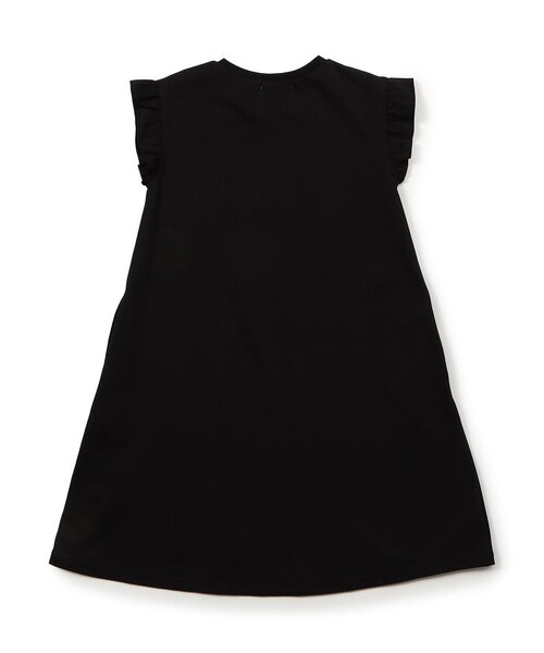 algy(アルジー)の「ヒョウガラりぼんフレンチスリーブワンピース(ワンピース・キッズ・サックスブルー/ブラック/アイボリー・160/150/140/130/120)」の12枚目の写真