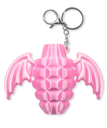 GLACK（グラック）の「GAC038 エンジェルバーム リップバームケース キーホルダー (ピンク)（キーケース/キーアクセサリー）」