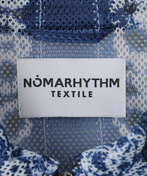 JOURNAL STANDARD(ジャーナルスタンダード)の「別注【NOMARHYTHM TEXTILE 】 JS メッシュブルゾン(ブルゾン・レディース・ブラウン/ネイビー・X-SMALL)」の7枚目の写真
