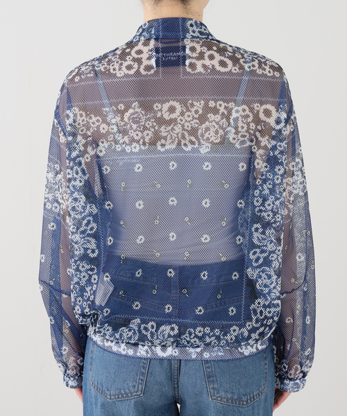 JOURNAL STANDARD(ジャーナルスタンダード)の「別注【NOMARHYTHM TEXTILE 】 JS メッシュブルゾン(ブルゾン・レディース・ブラウン/ネイビー・X-SMALL)」の13枚目の写真