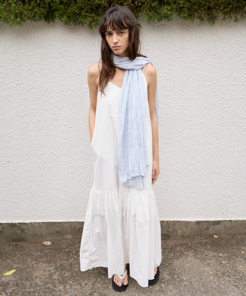 LEVAR(レバー)の「Cotton String Tiered Dress - Off White(ワンピース・レディース・その他・FREE)」の1枚目の写真