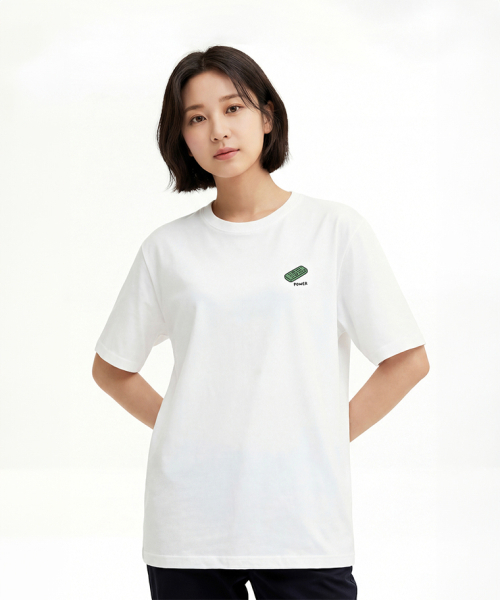 OKSTAR(オクスター)の「週末ブロドッグ半袖Tシャツ(Tシャツ/カットソー・レディース・ホワイト/ブラック・SMALL/MEDIUM/LARGE/X-LARGE/2XL/3XL/4XL)」の3枚目の写真