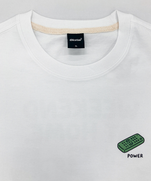 OKSTAR(オクスター)の「週末ブロドッグ半袖Tシャツ(Tシャツ/カットソー・レディース・ホワイト/ブラック・SMALL/MEDIUM/LARGE/X-LARGE/2XL/3XL/4XL)」の9枚目の写真
