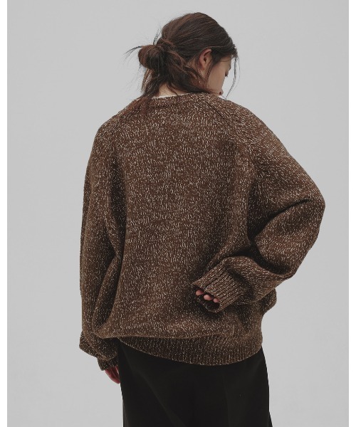 TODAYFUL（トゥデイフル）の「Raglan Knit Pullover（ニット/セーター・レディース・ブラック/ブラウン・FREE）」の11枚目の写真