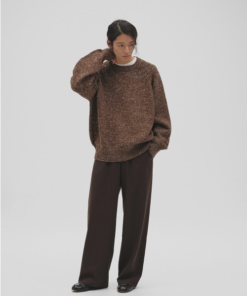 TODAYFUL（トゥデイフル）の「Raglan Knit Pullover（ニット/セーター・レディース・ブラック/ブラウン・FREE）」の14枚目の写真