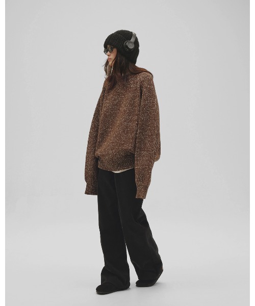 TODAYFUL（トゥデイフル）の「Raglan Knit Pullover（ニット/セーター・レディース・ブラック/ブラウン・FREE）」の21枚目の写真