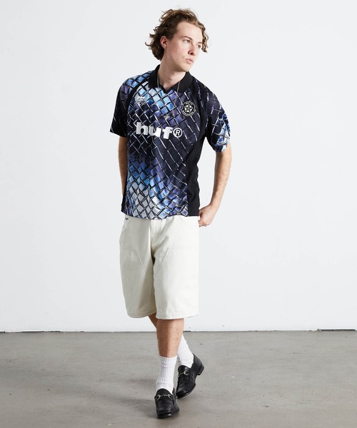 HUF(ハフ)の「DIAMOND PLATE JERSEY(ジャージ・メンズ・ブラック・M/S)」の13枚目の写真