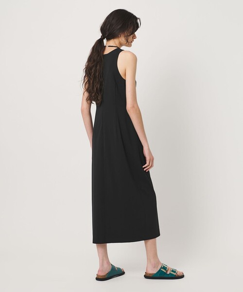 H BEAUTY&YOUTH UNITED ARROWS(エイチビューティーアンドユースユナイテッドアローズ)の「<H>ポリエステル タンクドレス(ワンピース・レディース・ダークグレー/ブラック・S/M)」の3枚目の写真