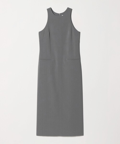 H BEAUTY&YOUTH UNITED ARROWS(エイチビューティーアンドユースユナイテッドアローズ)の「<H>ポリエステル タンクドレス(ワンピース・レディース・ダークグレー/ブラック・S/M)」の6枚目の写真