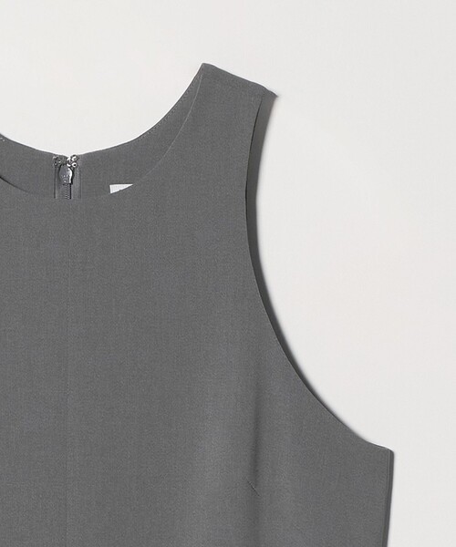 H BEAUTY&YOUTH UNITED ARROWS(エイチビューティーアンドユースユナイテッドアローズ)の「<H>ポリエステル タンクドレス(ワンピース・レディース・ダークグレー/ブラック・S/M)」の9枚目の写真