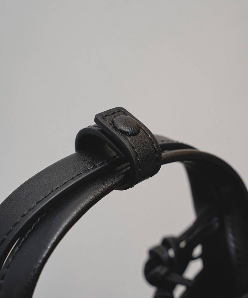 TODAYFUL（トゥデイフル）の「【TODAYFUL/トゥデイフル】Useful Leather Bag (M)/レザーバッグ（ショルダーバッグ・レディース・ダークブラウン/ブラック・FREE）」の10枚目の写真