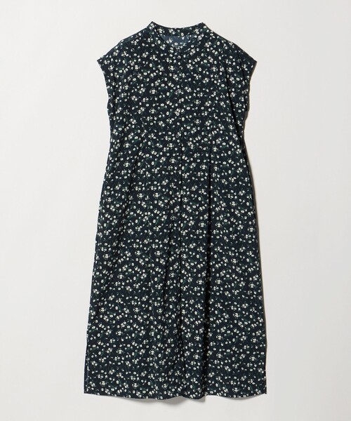 A DAY IN THE LIFE UNITED ARROWS(アデイインザライフユナイテッドアローズ)の「プリント ブザムワンピース <A DAY IN THE LIFE>(ワンピース・レディース・ライム/モカ/ネイビー・FREE)」の1枚目の写真