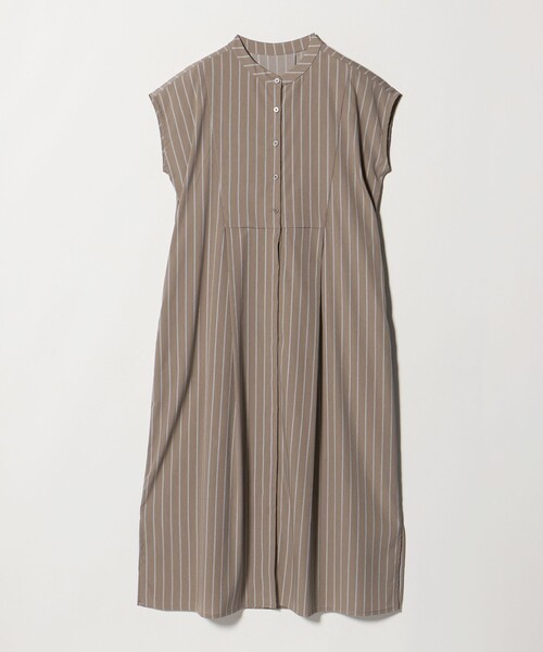 A DAY IN THE LIFE UNITED ARROWS(アデイインザライフユナイテッドアローズ)の「プリント ブザムワンピース <A DAY IN THE LIFE>(ワンピース・レディース・ライム/モカ/ネイビー・FREE)」の2枚目の写真