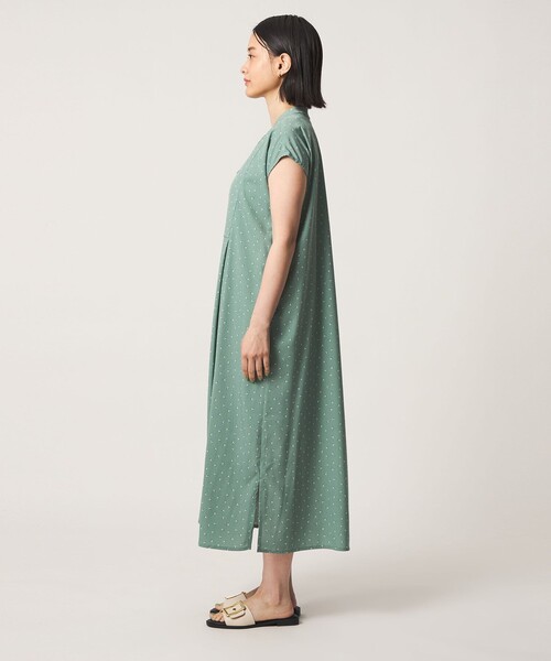 A DAY IN THE LIFE UNITED ARROWS(アデイインザライフユナイテッドアローズ)の「プリント ブザムワンピース <A DAY IN THE LIFE>(ワンピース・レディース・ライム/モカ/ネイビー・FREE)」の21枚目の写真