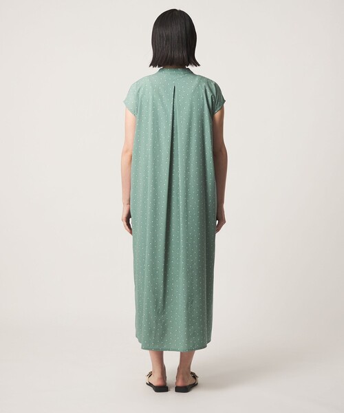 A DAY IN THE LIFE UNITED ARROWS(アデイインザライフユナイテッドアローズ)の「プリント ブザムワンピース <A DAY IN THE LIFE>(ワンピース・レディース・ライム/モカ/ネイビー・FREE)」の20枚目の写真