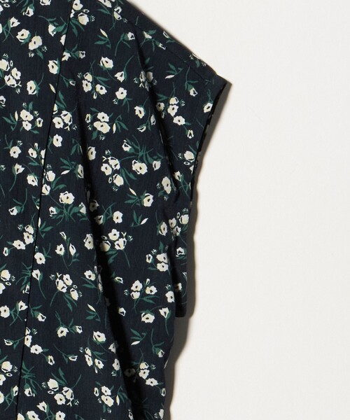 A DAY IN THE LIFE UNITED ARROWS(アデイインザライフユナイテッドアローズ)の「プリント ブザムワンピース <A DAY IN THE LIFE>(ワンピース・レディース・ライム/モカ/ネイビー・FREE)」の12枚目の写真
