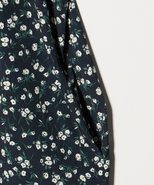 A DAY IN THE LIFE UNITED ARROWS(アデイインザライフユナイテッドアローズ)の「プリント ブザムワンピース <A DAY IN THE LIFE>(ワンピース・レディース・ライム/モカ/ネイビー・FREE)」の10枚目の写真