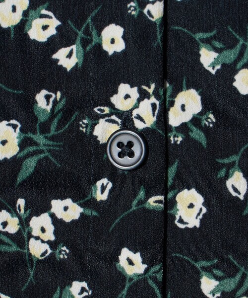 A DAY IN THE LIFE UNITED ARROWS(アデイインザライフユナイテッドアローズ)の「プリント ブザムワンピース <A DAY IN THE LIFE>(ワンピース・レディース・ライム/モカ/ネイビー・FREE)」の9枚目の写真