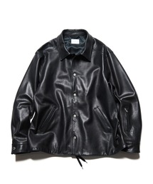 LEATHER COACH BLOUSON