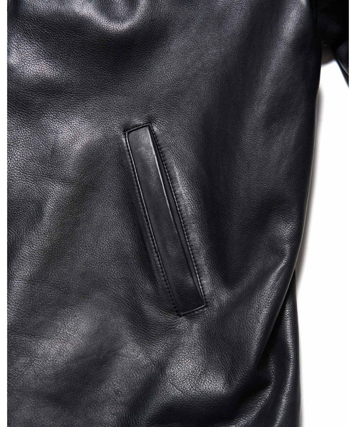 SOPHNET.(ソフネット)の「LEATHER COACH BLOUSON(ブルゾン・メンズ・ブラック・2/1/5/4/3)」の6枚目の写真