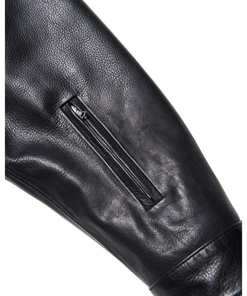SOPHNET.(ソフネット)の「LEATHER COACH BLOUSON(ブルゾン・メンズ・ブラック・2/1/5/4/3)」の8枚目の写真