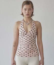 Dot Halter Top