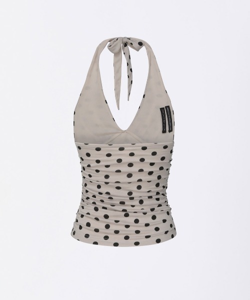 SCULPTOR（スカルプター）の「Dot Halter Top（その他トップス・レディース・アイボリー/ピンク/ブラウン・MEDIUM/SMALL）」の7枚目の写真