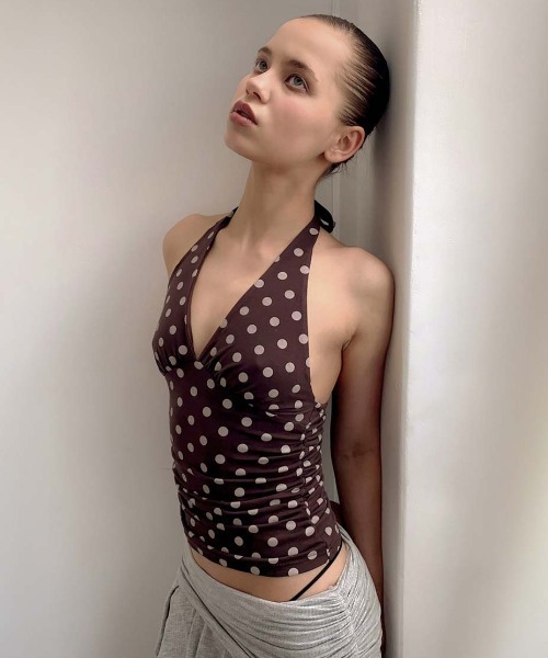 SCULPTOR（スカルプター）の「Dot Halter Top（その他トップス・レディース・アイボリー/ピンク/ブラウン・MEDIUM/SMALL）」の9枚目の写真