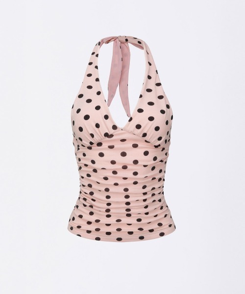 SCULPTOR（スカルプター）の「Dot Halter Top（その他トップス・レディース・アイボリー/ピンク/ブラウン・MEDIUM/SMALL）」の14枚目の写真