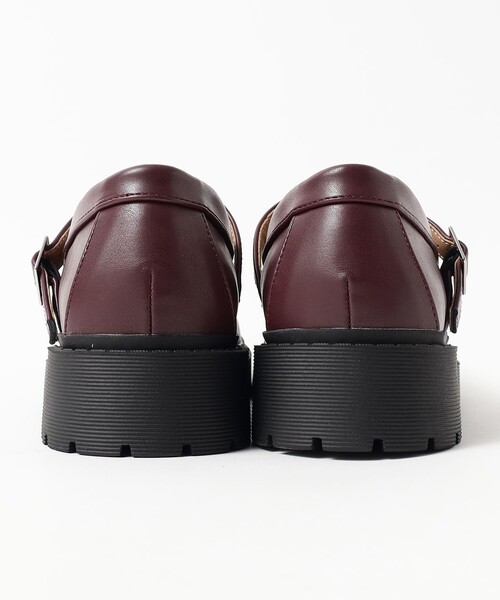 BEAMS HEART(ビームスハート)の「Tストラップ付き モカシン(パンプス・レディース・ブラック/ワイン/ホワイト系その他5・24.0cm/23.0cm/25.0cm)」の15枚目の写真