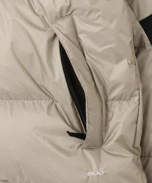 THE NORTH FACE(ザノースフェイス)の「THE NORTH FACE WS NUPTSE JACKET / ザ・ノース・フェイス ウィンドストッパー ヌプシ ジャケット(ダウンジャケット/コート・メンズ・ブラック×グレー/アイボリー/レッド・S/M/L/XL/XXL)」の7枚目の写真