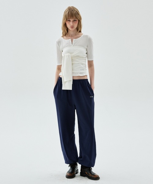 Mardi Mercredi(マルディメクルディ)の「TUBE TOP TIE DETAIL 2WAY / チューブ トップ タイ ディテール 2WAY(チューブトップ・レディース・グレー/ネイビー/アイボリー/ブラック・FREE)」の19枚目の写真