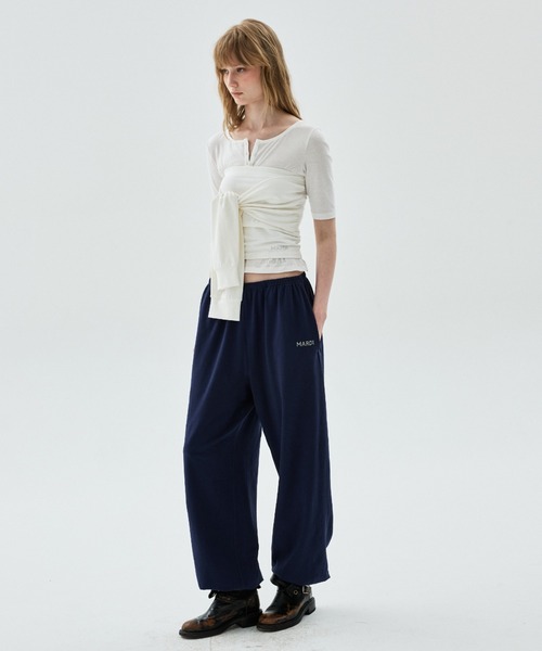 Mardi Mercredi(マルディメクルディ)の「TUBE TOP TIE DETAIL 2WAY / チューブ トップ タイ ディテール 2WAY(チューブトップ・レディース・グレー/ネイビー/アイボリー/ブラック・FREE)」の20枚目の写真