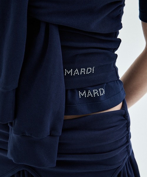 Mardi Mercredi(マルディメクルディ)の「TUBE TOP TIE DETAIL 2WAY / チューブ トップ タイ ディテール 2WAY(チューブトップ・レディース・グレー/ネイビー/アイボリー/ブラック・FREE)」の22枚目の写真
