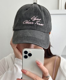 wears | 【ヴィンテージ加工・刺繍ロゴ】ウォッシュドベースボールキャップ ローキャップ(キャップ)