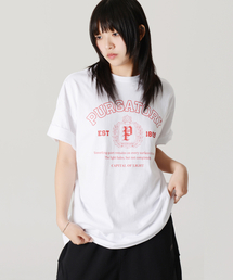 パガトリクラウン 半袖Tシャツ (ホワイト)