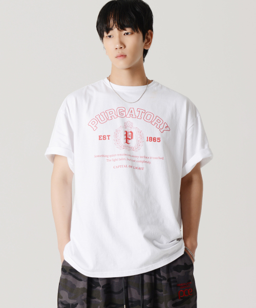PIECEMAKER（ピースメーカー）の「パガトリクラウン 半袖Tシャツ (ホワイト)（Tシャツ/カットソー・レディース・その他・LARGE/MEDIUM）」の2枚目の写真