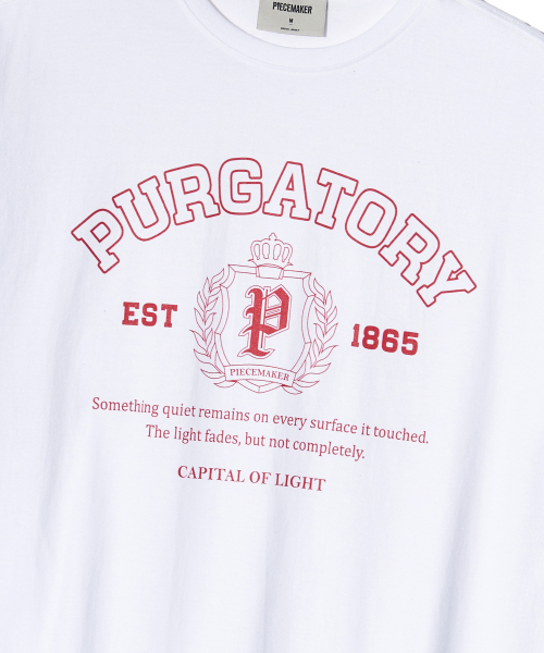 PIECEMAKER（ピースメーカー）の「パガトリクラウン 半袖Tシャツ (ホワイト)（Tシャツ/カットソー・レディース・その他・LARGE/MEDIUM）」の4枚目の写真