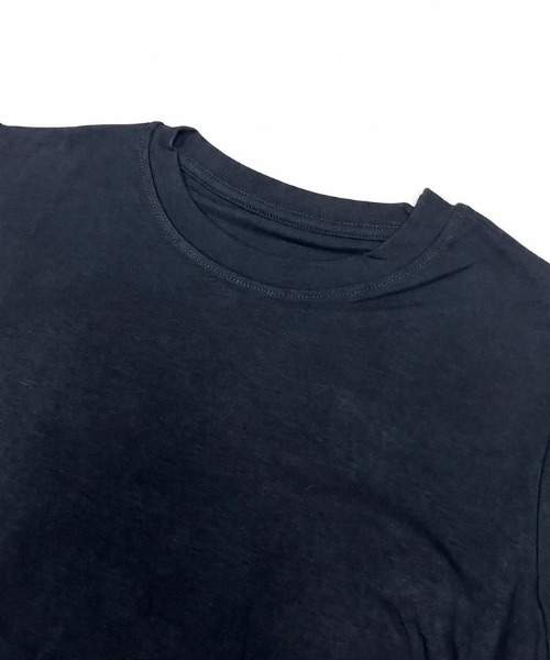 NANEA(ナネア)の「ウエストシャーリングクルーT(Tシャツ/カットソー・レディース・オレンジ/グレー/ブラック/ホワイト・X-LARGE/LARGE)」の19枚目の写真