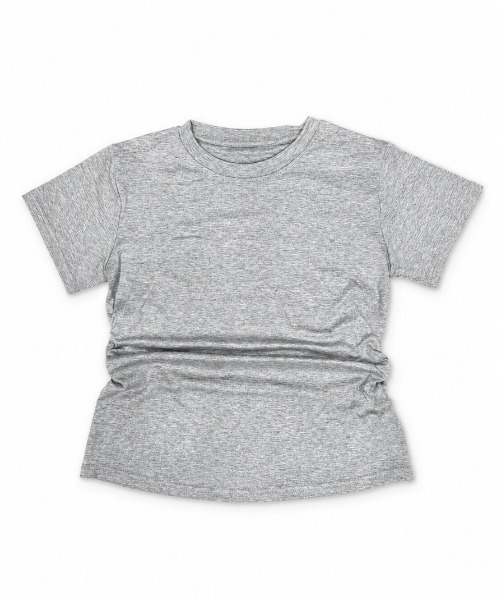 NANEA(ナネア)の「ウエストシャーリングクルーT(Tシャツ/カットソー・レディース・オレンジ/グレー/ブラック/ホワイト・X-LARGE/LARGE)」の20枚目の写真