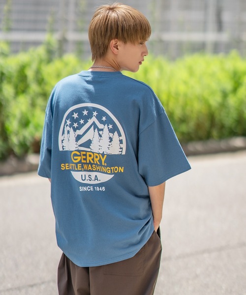 En serio TOKYO(エンソリオトーキョー)の「【GERRY】別注MTサークルロゴ半袖Tシャツ 42-9153G-IMP(Tシャツ/カットソー・メンズ・カーキ/ダークブルー/オートミール/ブラック/ホワイト・X-LARGE/MEDIUM/LARGE/SMALL)」の16枚目の写真