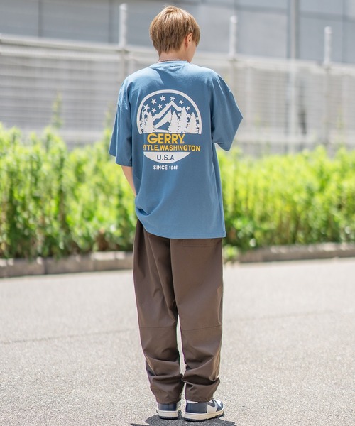 En serio TOKYO(エンソリオトーキョー)の「【GERRY】別注MTサークルロゴ半袖Tシャツ 42-9153G-IMP(Tシャツ/カットソー・メンズ・カーキ/ダークブルー/オートミール/ブラック/ホワイト・X-LARGE/MEDIUM/LARGE/SMALL)」の18枚目の写真