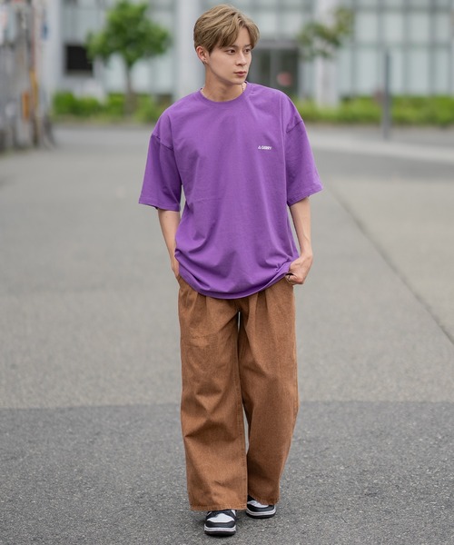 En serio TOKYO(エンソリオトーキョー)の「【GERRY】別注MTサークルロゴ半袖Tシャツ 42-9153G-IMP(Tシャツ/カットソー・メンズ・カーキ/ダークブルー/オートミール/ブラック/ホワイト・X-LARGE/MEDIUM/LARGE/SMALL)」の21枚目の写真