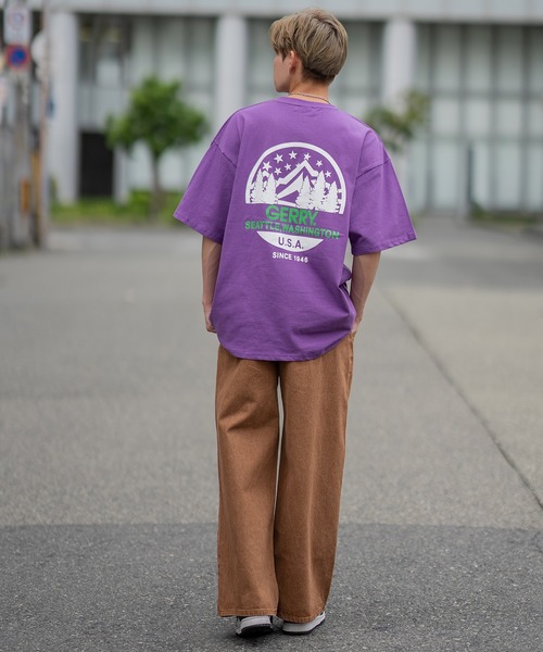 En serio TOKYO(エンソリオトーキョー)の「【GERRY】別注MTサークルロゴ半袖Tシャツ 42-9153G-IMP(Tシャツ/カットソー・メンズ・カーキ/ダークブルー/オートミール/ブラック/ホワイト・X-LARGE/MEDIUM/LARGE/SMALL)」の11枚目の写真