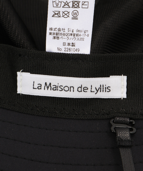 IENA(イエナ)の「La Maison de Lyllis/メゾンドリリス SOAR HAT ハット 2261049(ハット・レディース・ホワイト/ブラック・FREE)」の4枚目の写真