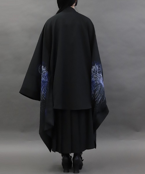REZEN(リゼン)の「花火プリント羽織(その他アウター・メンズ・ブルーパープル/ローズ/イエロー・MEDIUM/LARGE)」の10枚目の写真