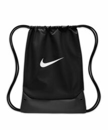 NIKE（ナイキ）の「ナイキ ブラジリア ドローコードバッグ (18L) / Nike Brasilia Drawstring Bag (18L) IB4409-010 Black（バックパック/リュック）」