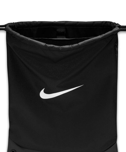 NIKE(ナイキ)の「ナイキ ブラジリア ドローコードバッグ (18L) / Nike Brasilia Drawstring Bag (18L) IB4409-010 Black(バックパック/リュック・メンズ・ブラック・ONE SIZE)」の3枚目の写真