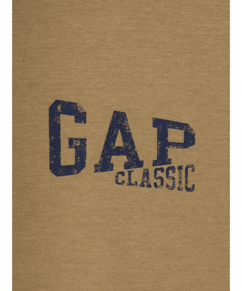 GAP（ギャップ）の「GAP CLASSICロゴ ジップアップパーカー（パーカー・メンズ・ネイビー/ベージュ系その他/グレー/ベージュ・XS/XL/S/L/M）」の6枚目の写真